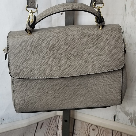 target Handbags - New Target Brand Gray Solid Crossbody $29.99